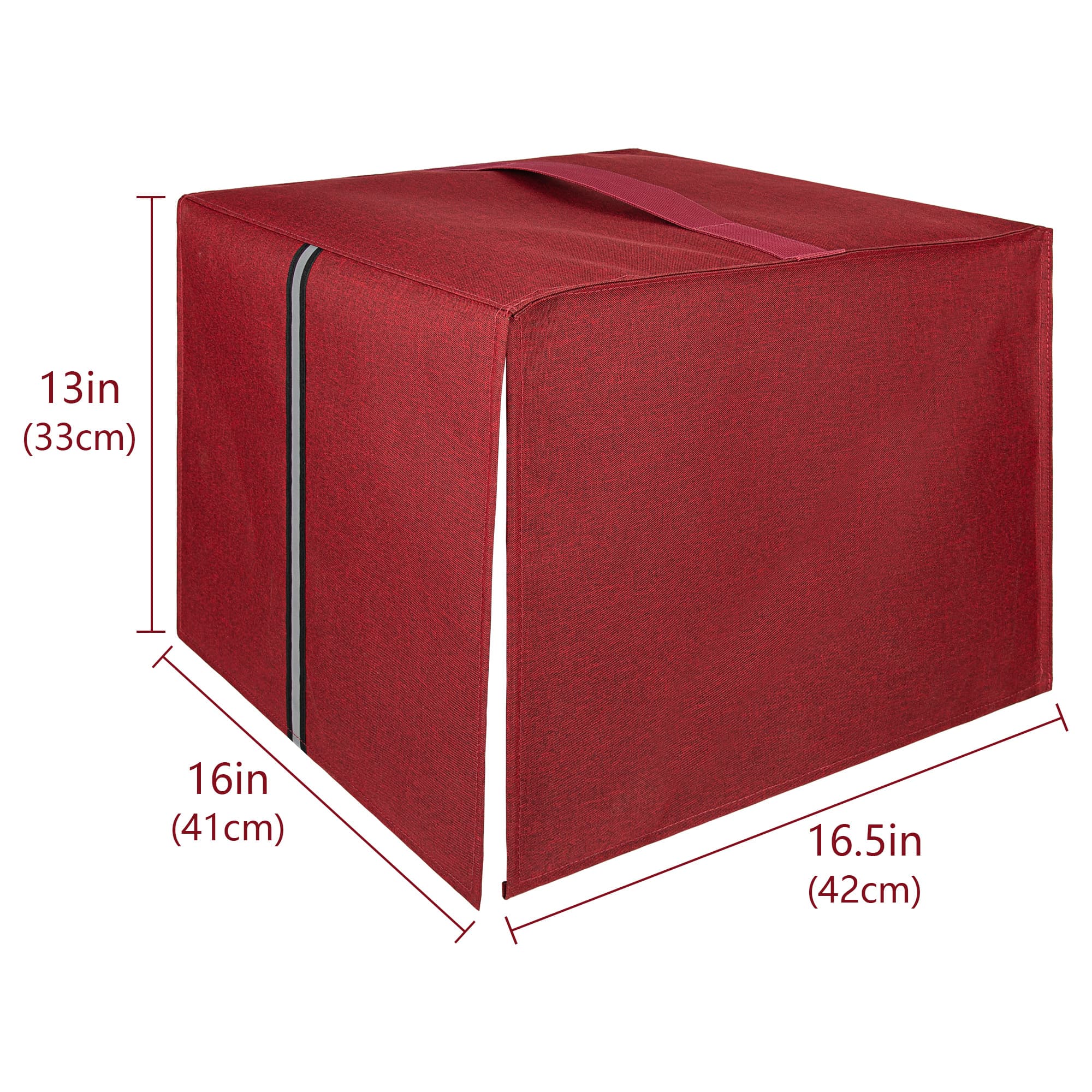 Kingshion Printer Dust Cover Compatible with Brother printers, HP printers, Printer Dust Cover for Brother MFC-L2710DN/L2750DW and HP CP-L2530DW/L2550DN - Dark Red - 1