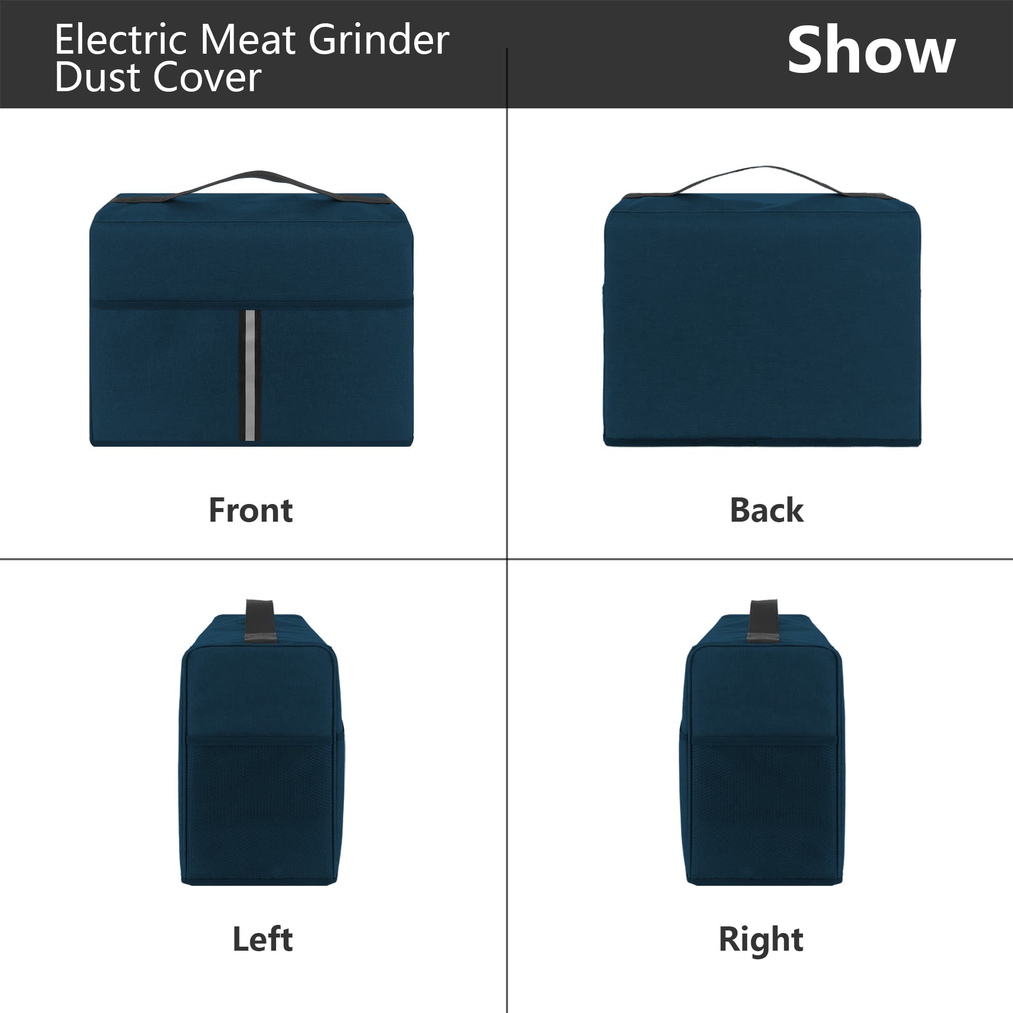 Electric Meat Grinder Dust Cover, Heavy Duty Meat Mincer Dust Cover, Food Grinder Dust Cover - 2