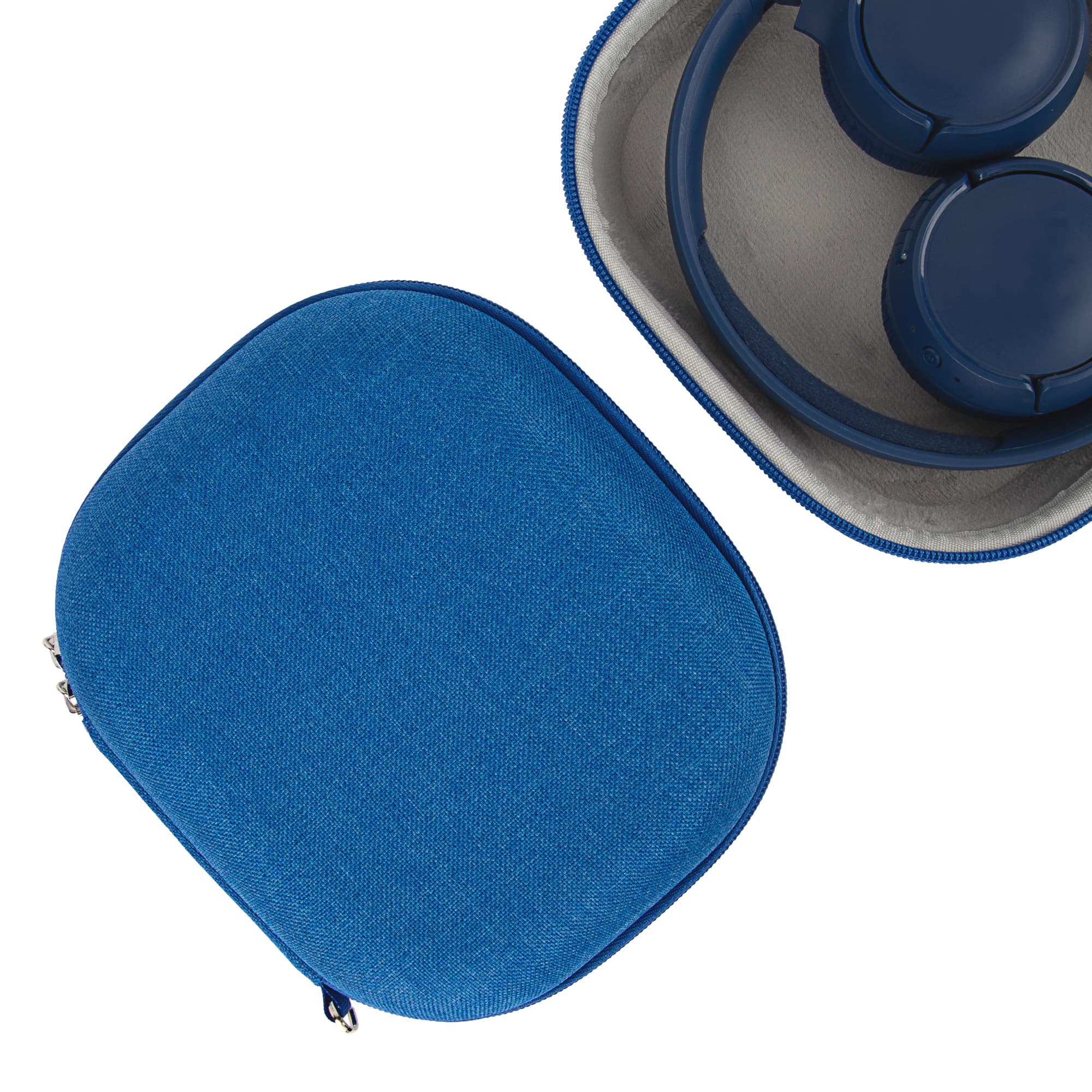 Harte Kopfhörertasche kompatibel mit JBL Tune 510BT, 520BT, 525BT, 500BT, 560BT, 570BT, Tune 600BTNC, 660NC 
, 670NC, Reisetasche für Live 460NC, Live 400BT, T450BT, E45BT (dunkelblau)