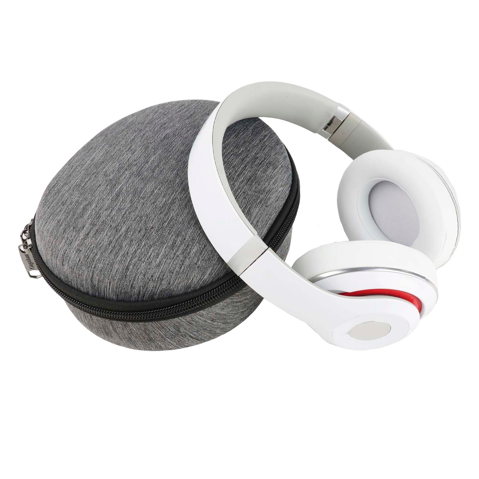 Kingshion Hard Headphone Case Compatible with Beats Studio Pro, Studio3.0 Wireless, Studio2.0 Travel Carrying Bag for Studio, Solo Pro Headphones (Dark Grey) - 3
