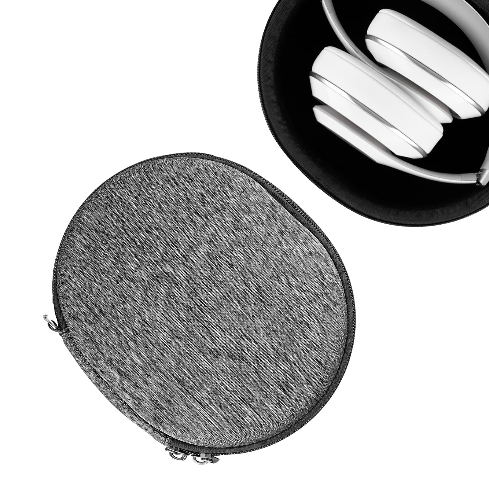 Kingshion Hard Headphone Case Compatible with Beats Studio Pro, Studio3.0 Wireless, Studio2.0 Travel Carrying Bag for Studio, Solo Pro Headphones (Dark Grey)