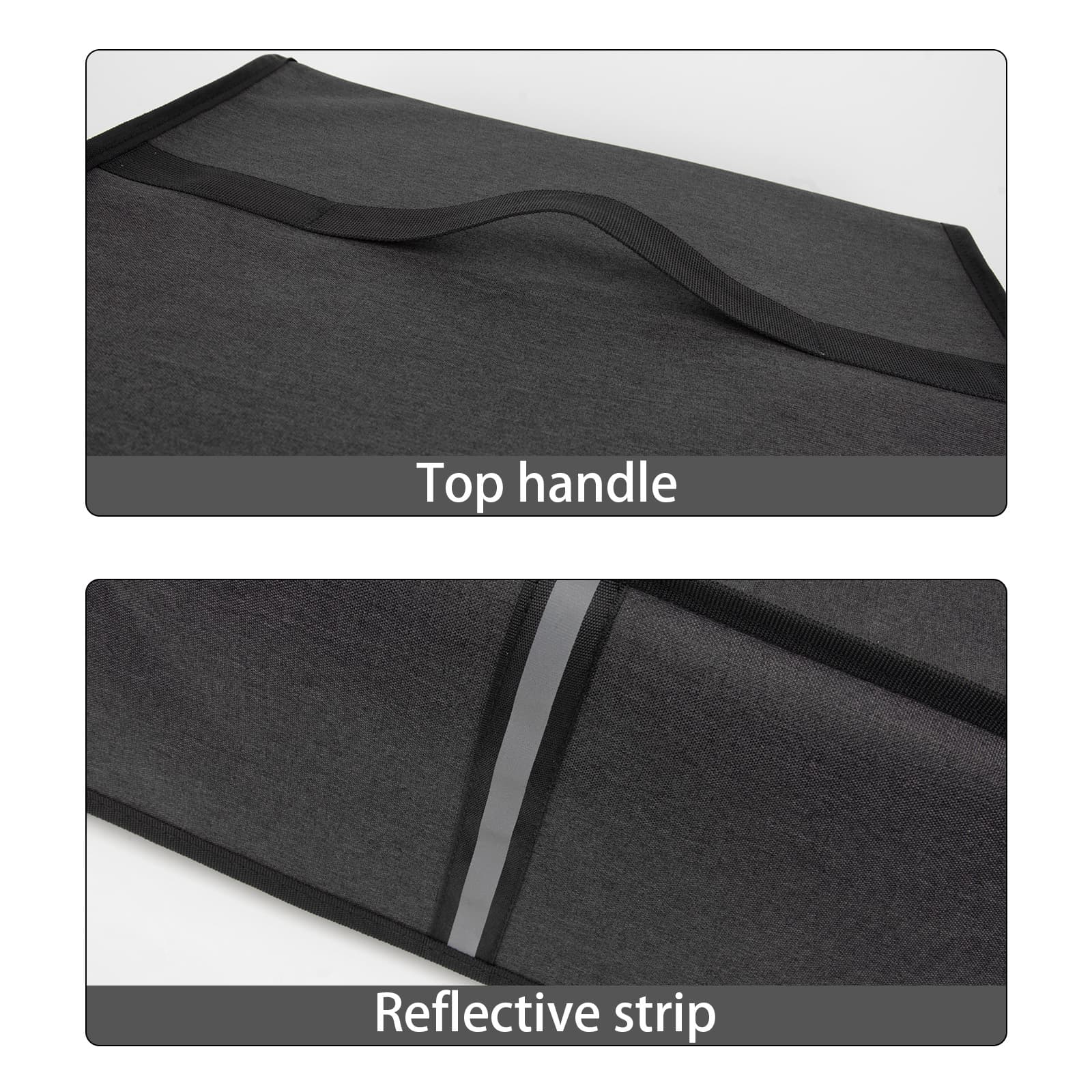 Kingshion Printer Dust Cover, Splash-Proof Fabric Easy to Clean & Storage, Compatible with Epson EcoTank ET-2800/ET-2850 Wireless Color All-in-One Cartridge-Free Supertank Printer - Dark Grey - 2