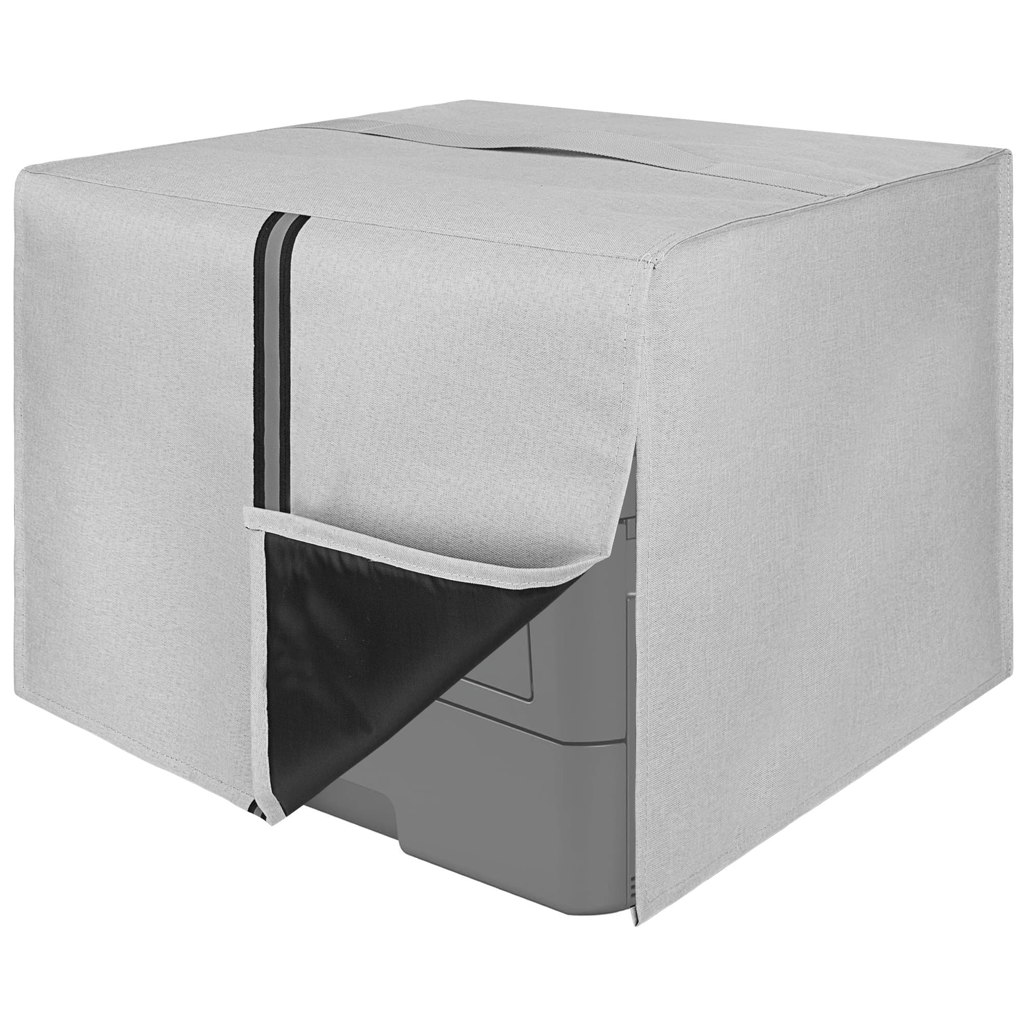 Kingshion Printer Dust Cover Compatible with Brother printers, HP printers, Printer Dust Cover for Brother MFC-L2710DN/L2750DW and HP CP-L2530DW/L2550DN - Light grey