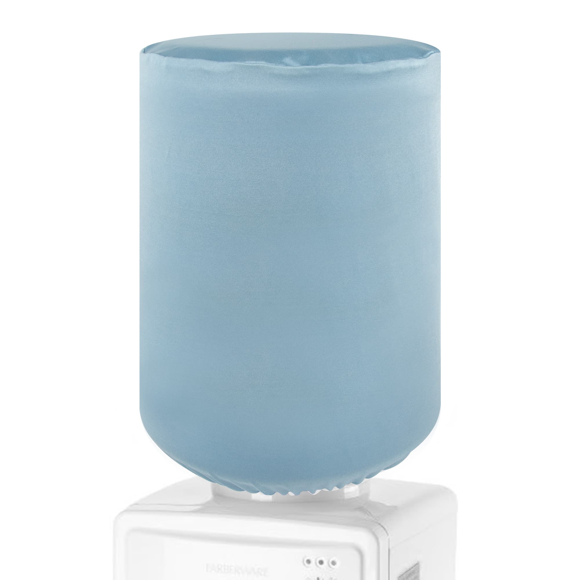 Kingshion Water Dispenser Barrel Cover for 5 Gallon Water Bottle,  Fabric Water Cooler Covers, Elastic Fabric Bucket Decor Protector Cover, Reusable Furniture Standard Cover Protector, Light Blue