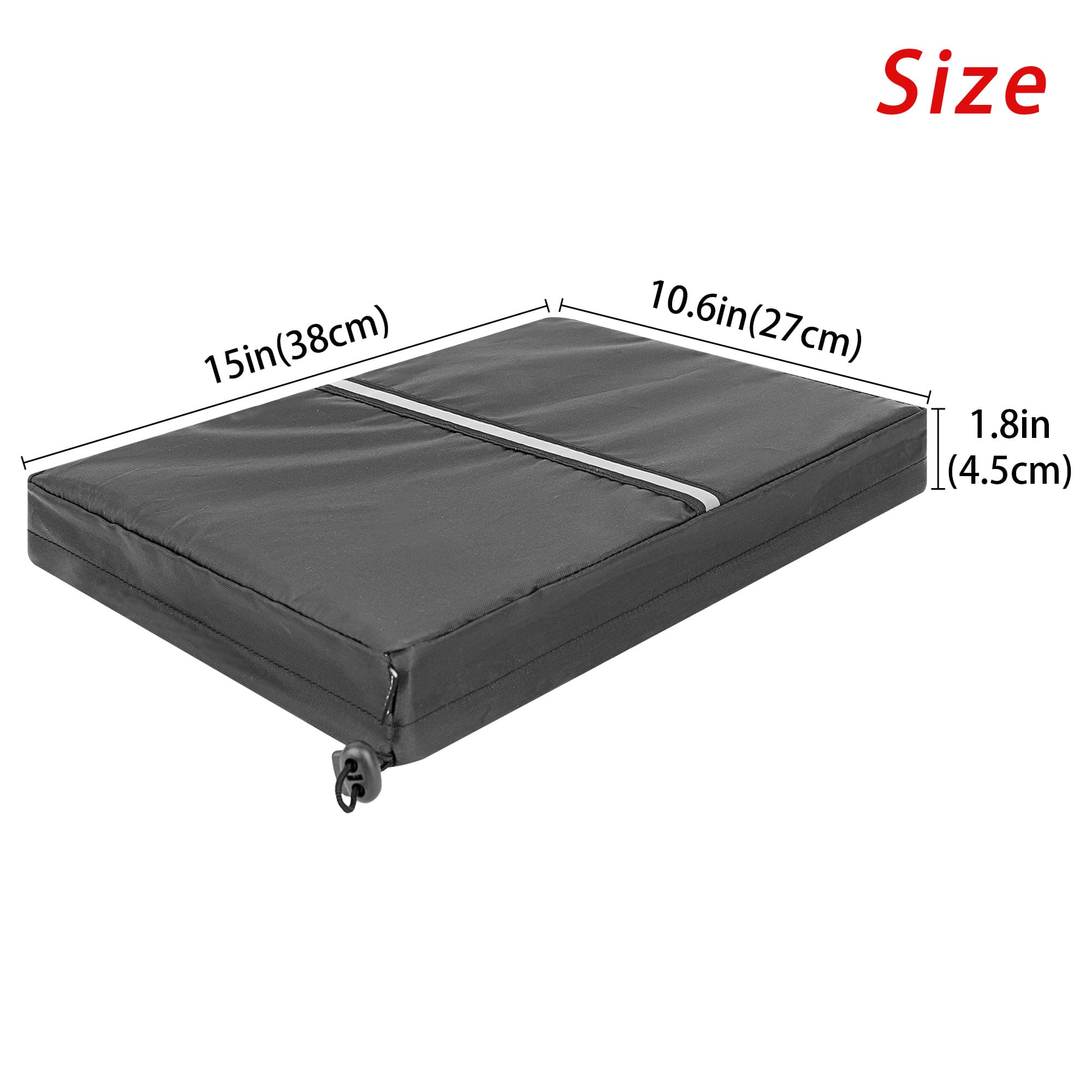 Kingshion Scanner Dust Cover, Bottom Has An Adjustable Drawstring Compatible with Canon Canoscan Lide 300 Scanner / 400 Scanner / 400 Slim Scanners, Epson Perfection V19 / V19 II / V39 / V39 II Scanner - 1