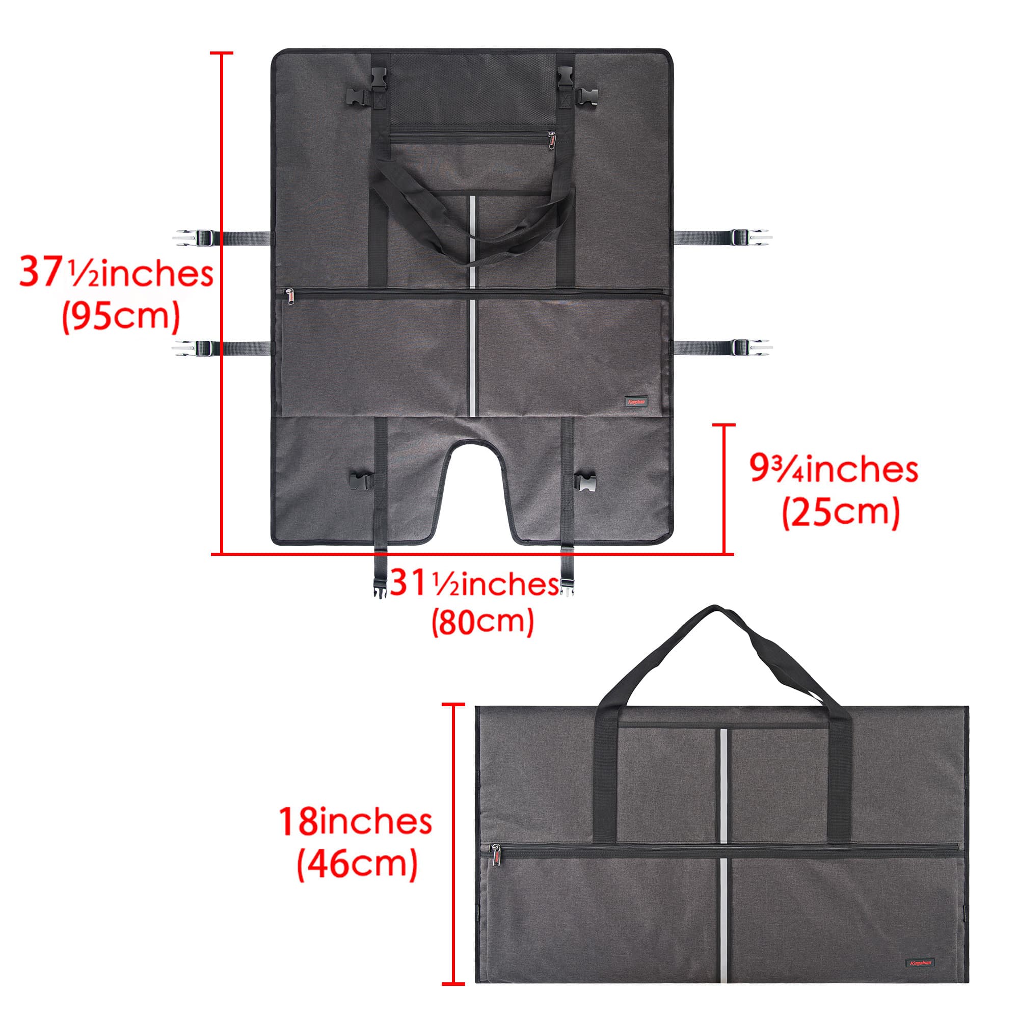 Travel Carrying Bag Compatible with 32" All-in-One Desktop Computer and 32" Monitor - 1