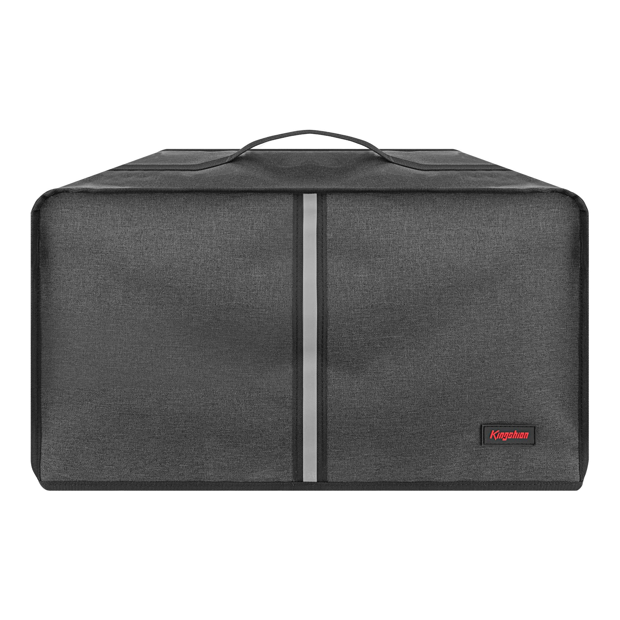 Kingshion Vacuum Sealer Dust Cover with Lateral Pockets Compatible with Avid Armor USV1 Chamber Vacuum Sealer, 12.6 x 12.6 x 6.3 In -Dark Gray - 6