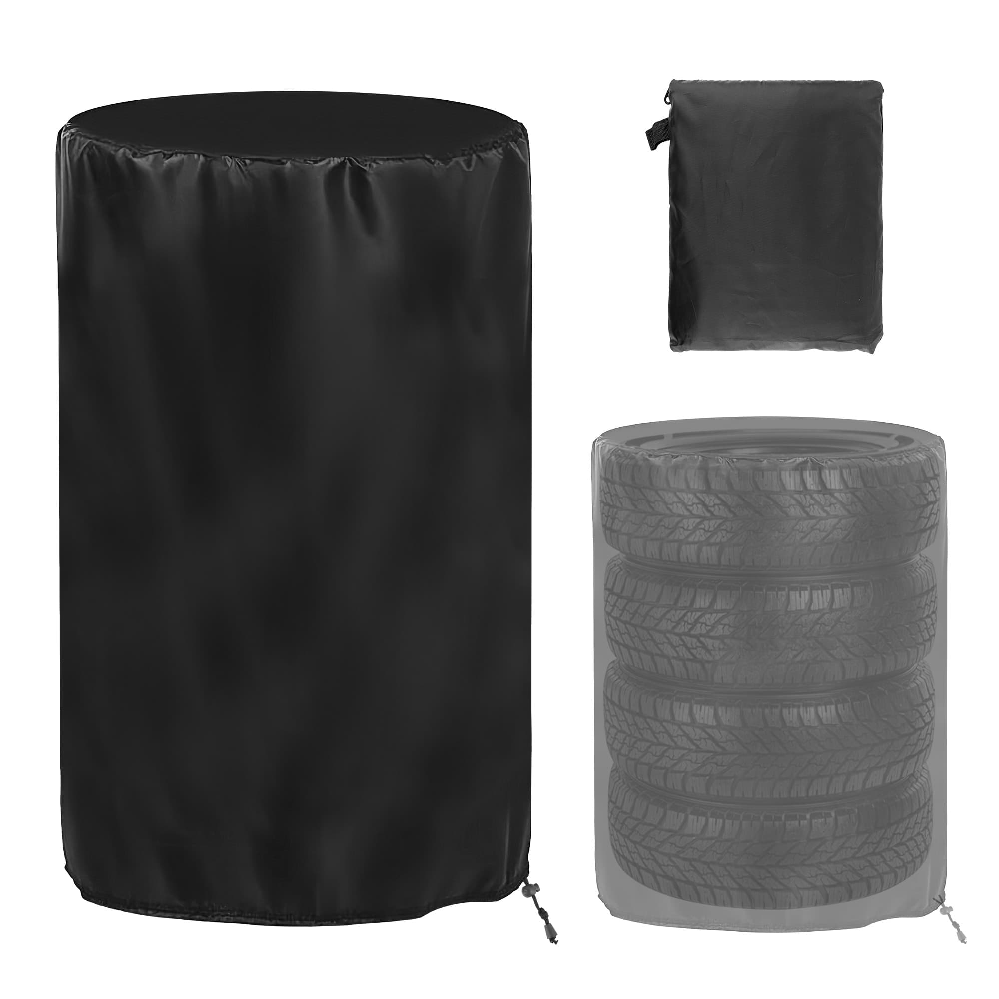 Kingshion Waterproof Spare Tire Cover, 28-33 Inches Large Tire Storage Bags, Seasonal Spare Tire Storage Cover, Used in Trucks, SUV, Trailer Sun Rain Snow Protection, Fit 28-33 Inch Tire Diameter