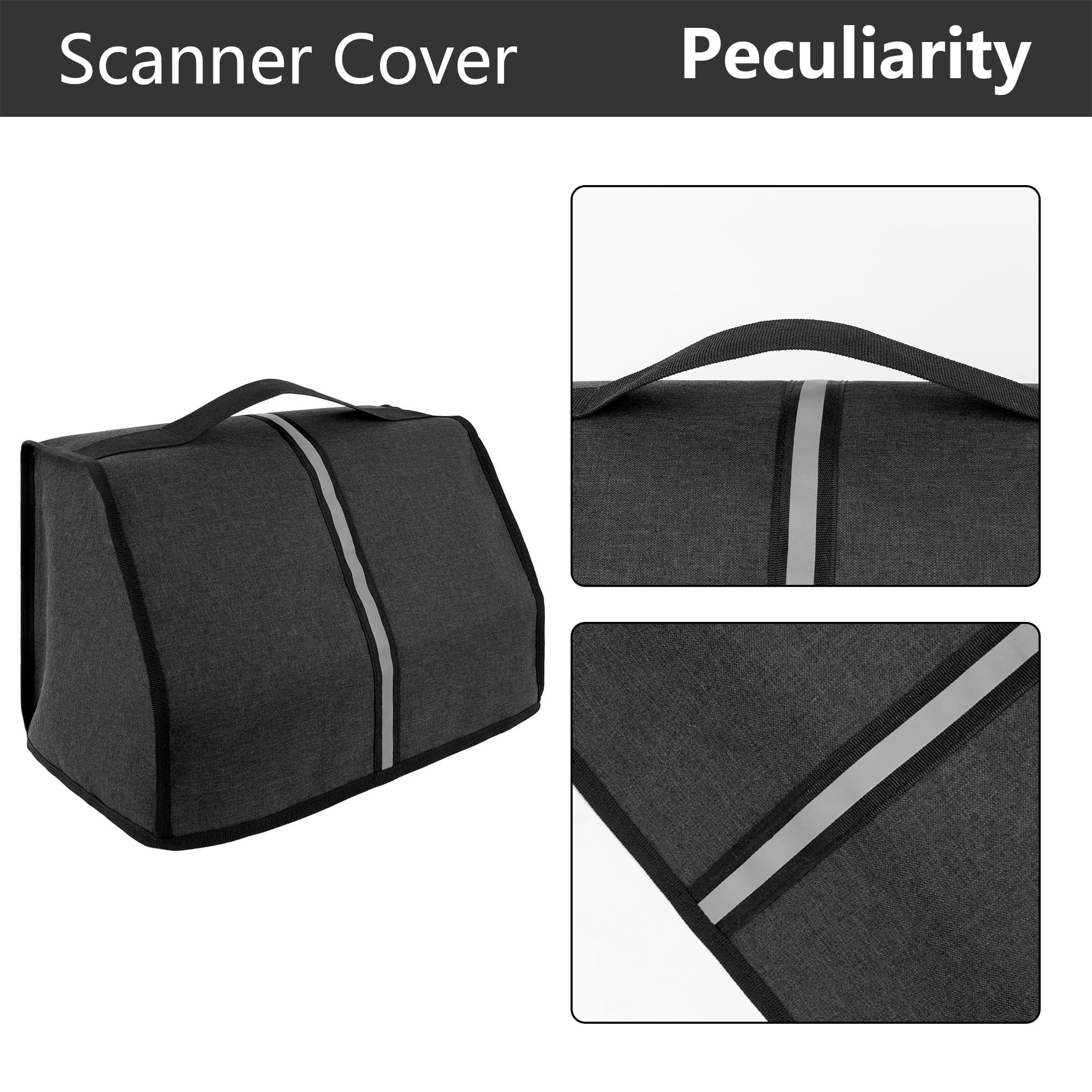 Kingshion Scanner Dust Cover Compatible with Epson FastFoto FF-680W / DS-530 / 770 / 870 / 970 / ES-400W / ES-500W Scanner Protector Wireless High-Speed Photo and Document Scanning System - 2
