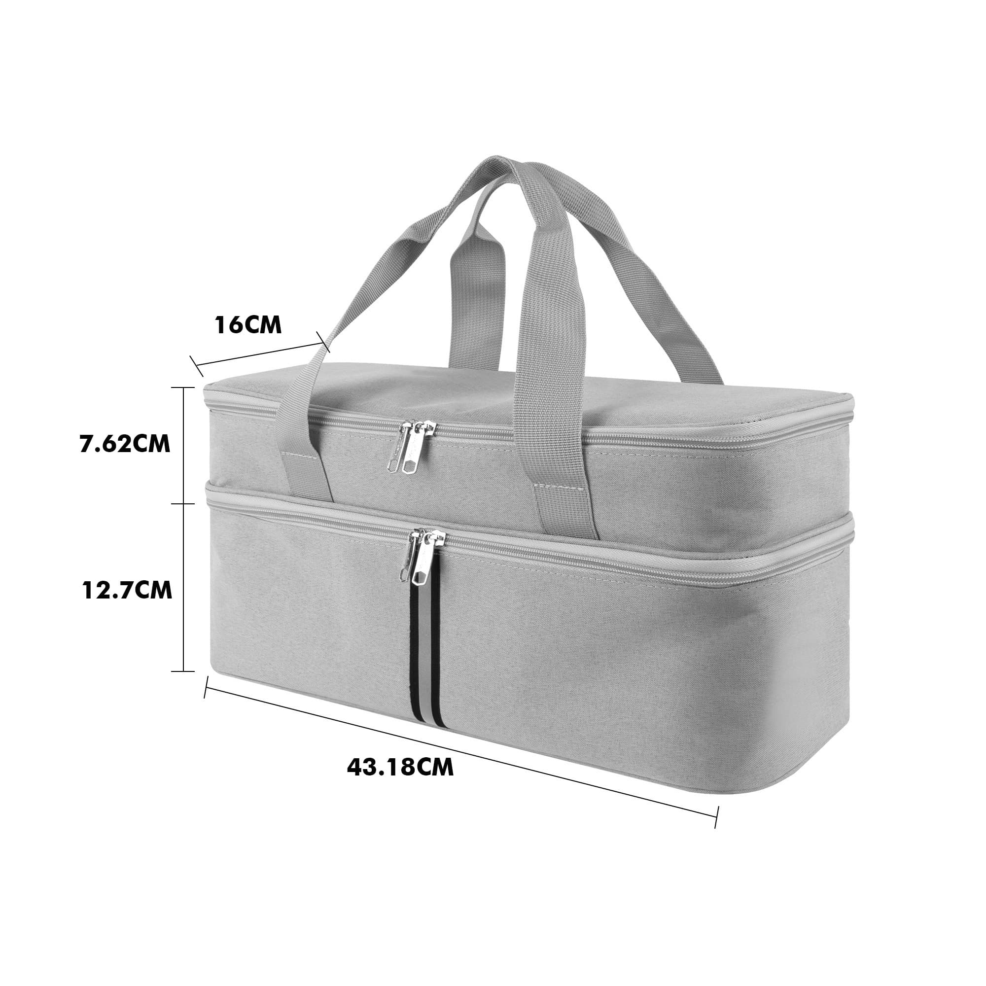 Immersion Hand Blender Storage Bag - Light Grey, Portable Handheld / Stick Blender Travel Organizer (Bag Only) - 1