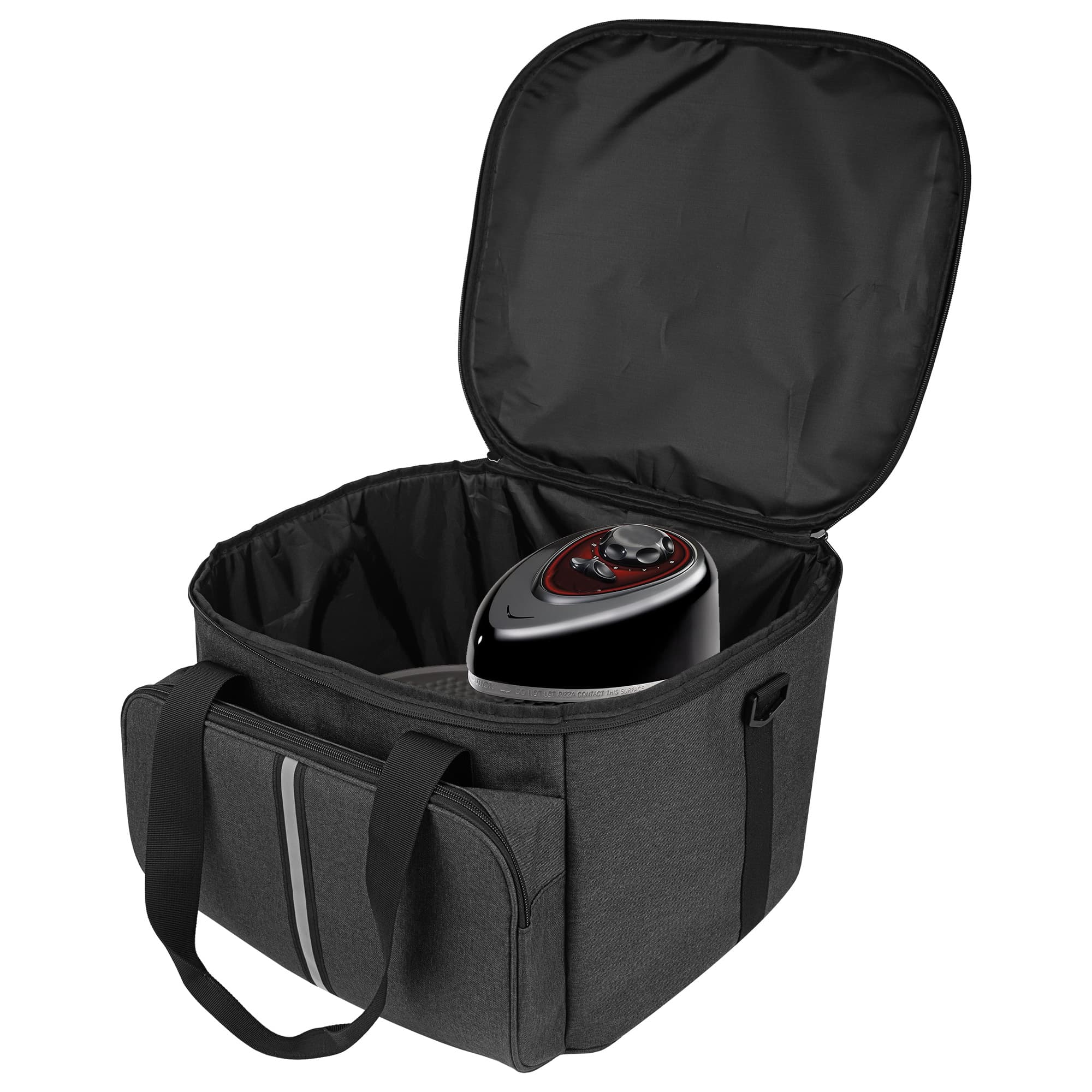 16" Pizza Oven Travel Storage Carrying Bag Compatible with Presto 03430 Pizzazz Plus Rotating Oven, Portable Shoulder Organizer Bag for Electric Pizza Cooker Maker - 1